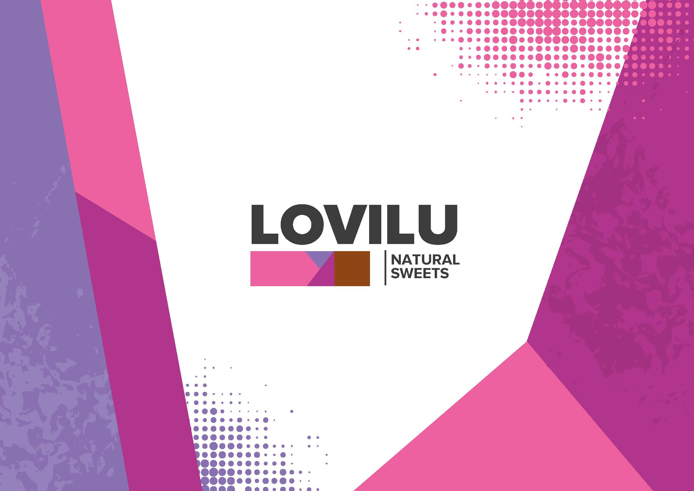 Фирменный стиль для батончиков Lovilu