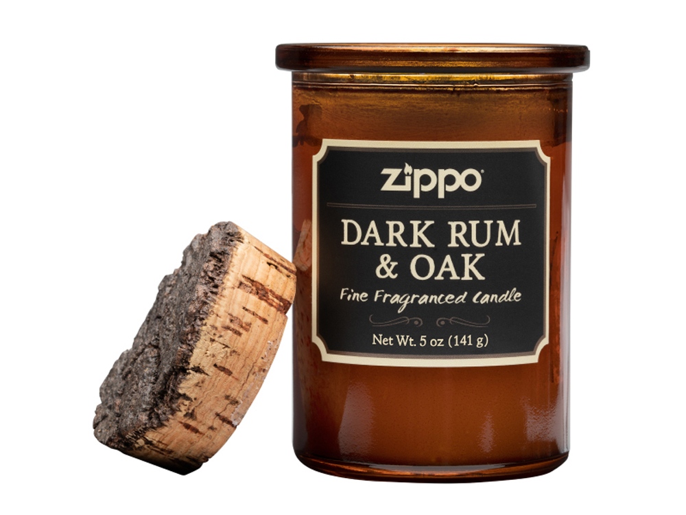 Ароматизированная свеча «Dark Rum & Oak»
