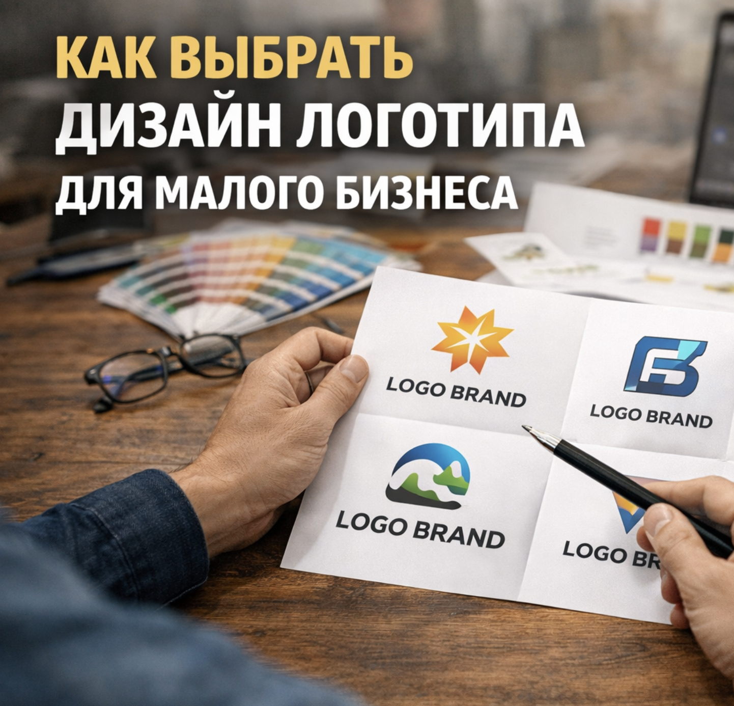 Как выбрать дизайн логотипа для малого бизнеса